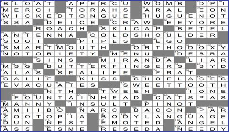 Mean figure for short Crossword Clue Daily Themed Crossword