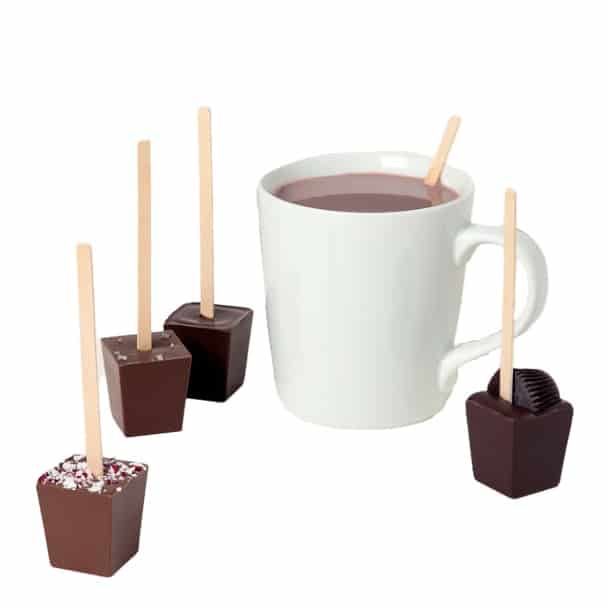 Hot Chocolate On A Stick, Gift Ideas for Coworkers