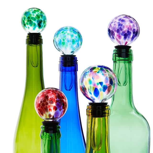 Birthstone Wine Bottle Stopper, Gift Ideas for Coworkers 