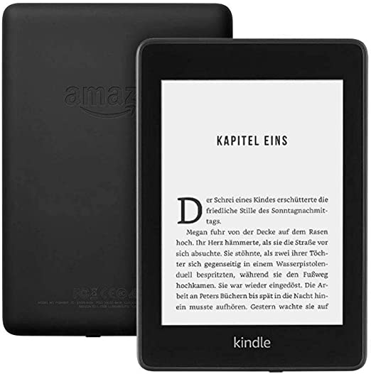 Kindle Paperwhite – (previous generation - 2018 release) Now Waterproof with 2x the Storage - 8 GB (International Version)
