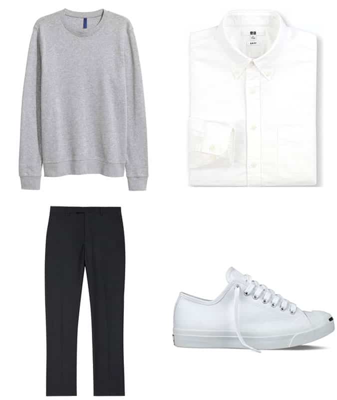 How To Wear A Sweatshirt With Chinos