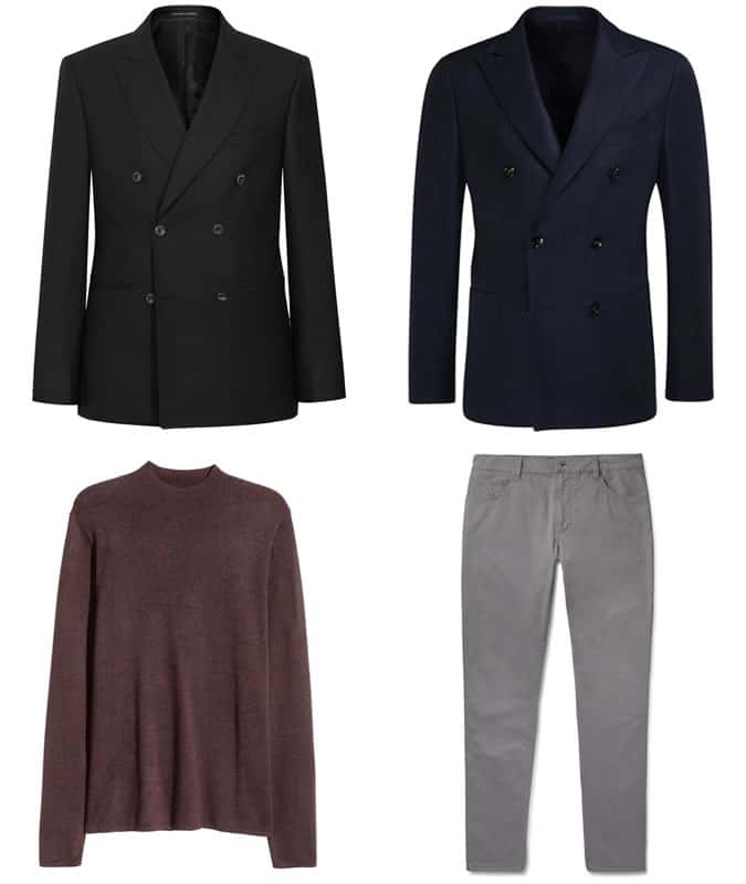 How To Wear A Roll Neck With A Double-Breasted Blazer