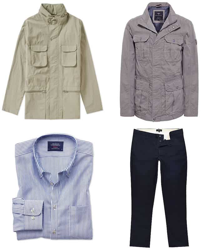 How To Wear A Field Jacket And Button-Down Shirt