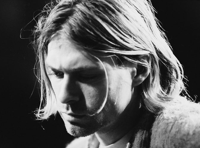 Kurt Cobain - curtains haircut