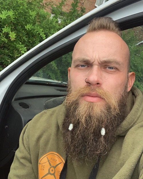 Beaded Viking Beard