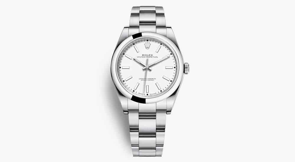 Rolex Oyster Perpetual Ref. 114300 (White Dial)