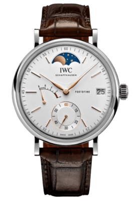 IWC Schaffhausen Portofino Hand-Wound Moon Phase Watch 