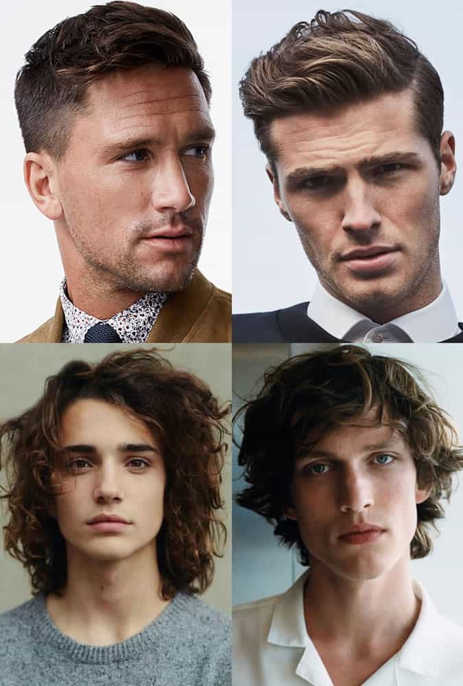 Hairstyles and haircuts for men with unruly hair types