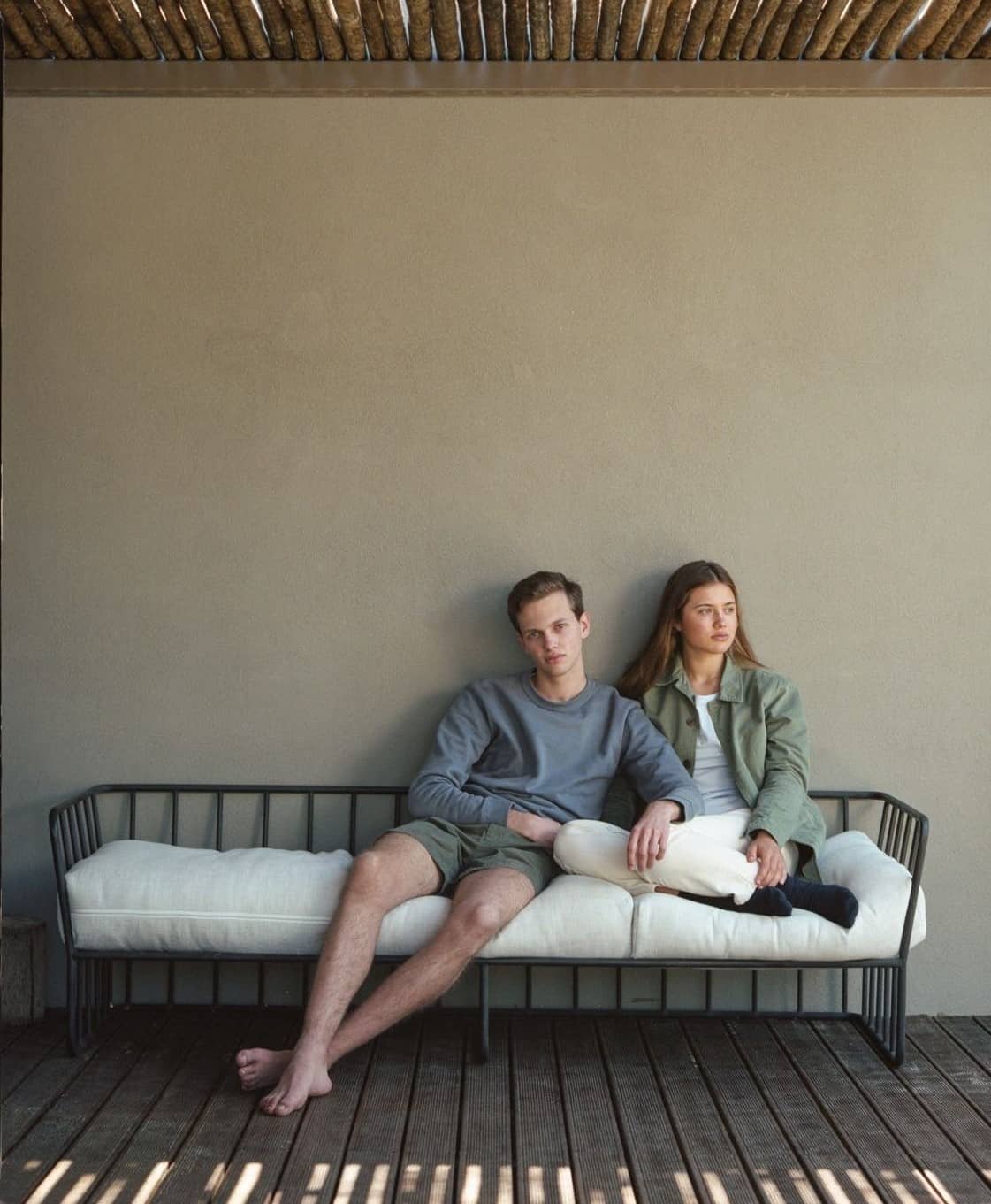 couple sitting beside each other on a couch