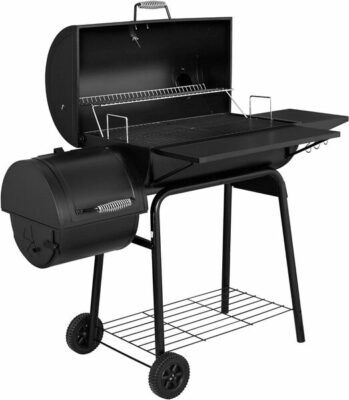 Royal Gourmet Charcoal Grill Offset Smoker with Cover