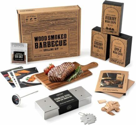 Cooking Gift Set Co. Wood Smoked BBQ Grill Kit