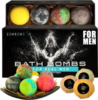 ZenseMe Scented Organic Handmade Bath Bombs