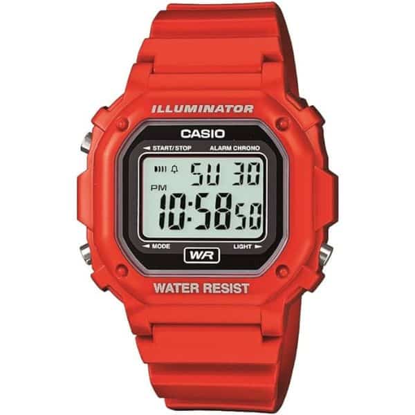 Casio F-108WH-1ACF Watch for 2000s Men's Fashion