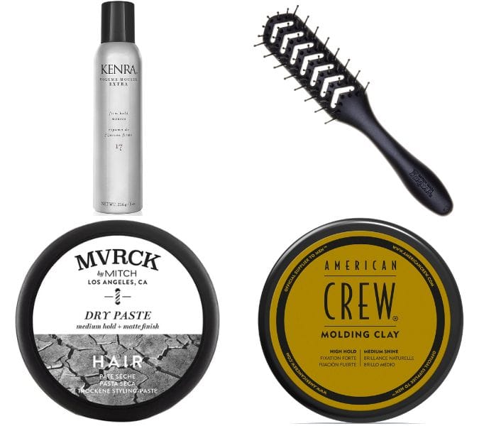 styling products for loose quiff haircuts