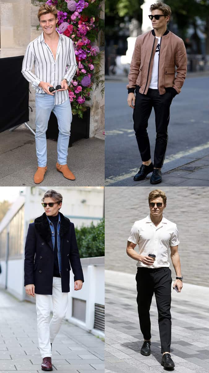 Oliver Cheshire's best casual looks
