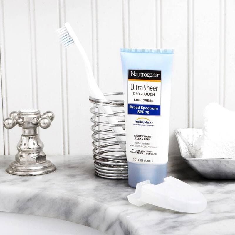 the ultra sheer dry-touch sunscreen by neutrogena